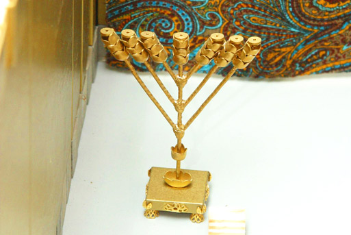 Menorá del Templo Sagrado de Ierushalaim